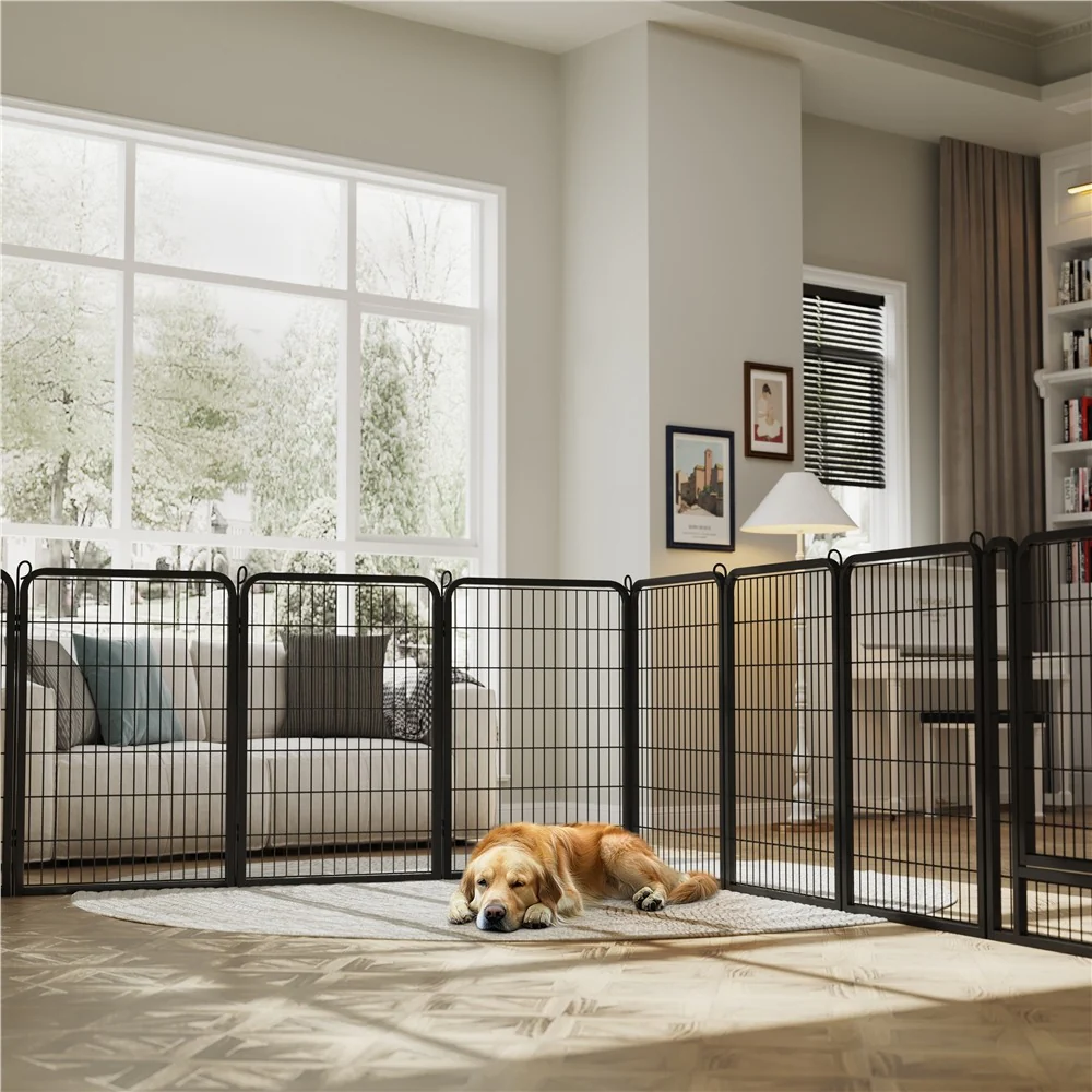 Yaheetech 39.5″ Tall, 8 Panels Dog Playpen