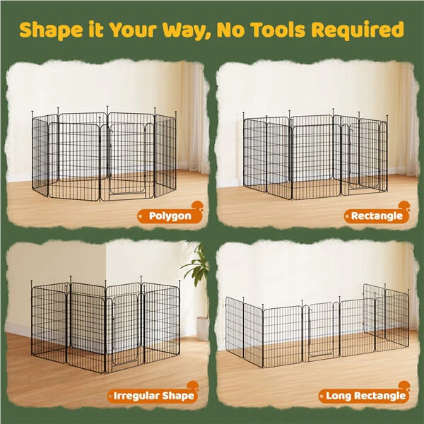 Yaheetech Dog Playpen for Puppy - Image 7