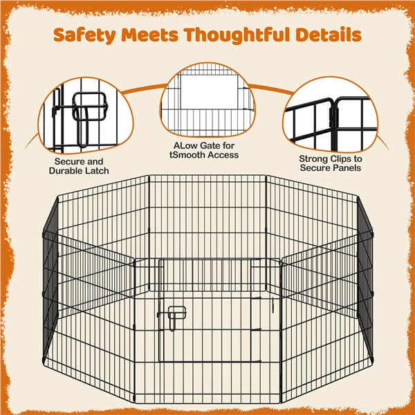Yaheetech Dog Playpen Panels - Image 13