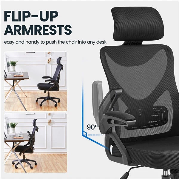 Yaheetech Ergonomic Mesh Office Chair - Image 5