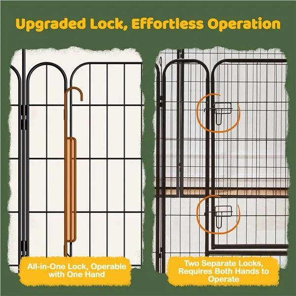 Yaheetech Expandable Dog Playpen, 16 Panel 24/32 inch - Image 7