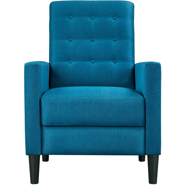 Yaheetech Fabric Recliner Chair Mid-Century Modern Recliner - Image 4
