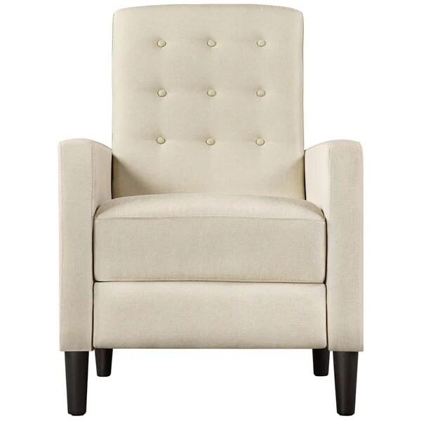 Yaheetech Fabric Recliner Chair Mid-Century Modern Recliner - Image 5