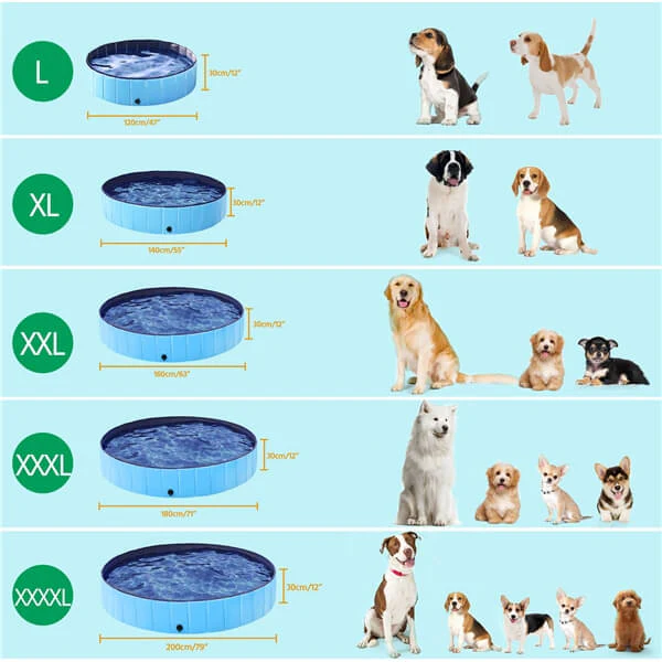 Yaheetech Foldable Dog Pool 79 x 12 Inches - Image 6