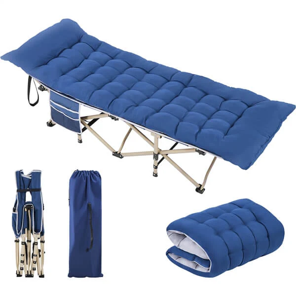 Yaheetech Folding Camping Cot Portable Outdoor Bed for Adults - Image 2
