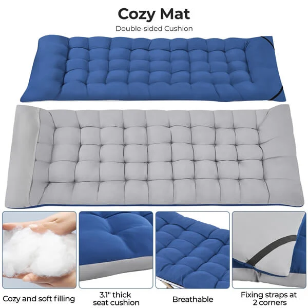 Yaheetech Folding Camping Cot Portable Outdoor Bed for Adults - Image 7