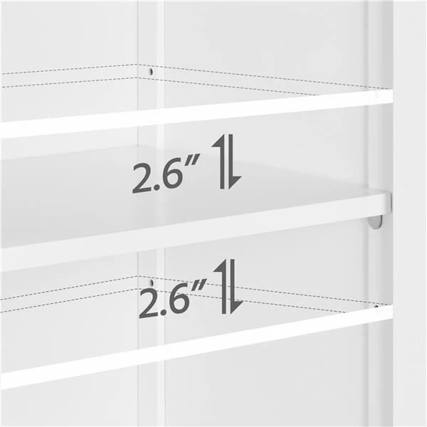 Yaheetech Free Standing Bathroom Cabinet - Image 5