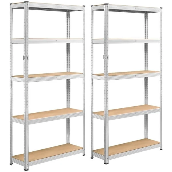 Yaheetech Heavy-Duty 5-Tier Steel Shelving Unit - Image 5