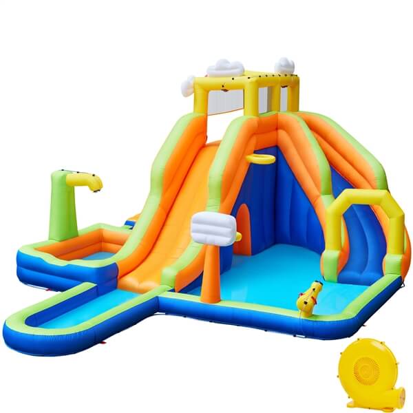 Yaheetech Inflatable Water Slide - Image 2