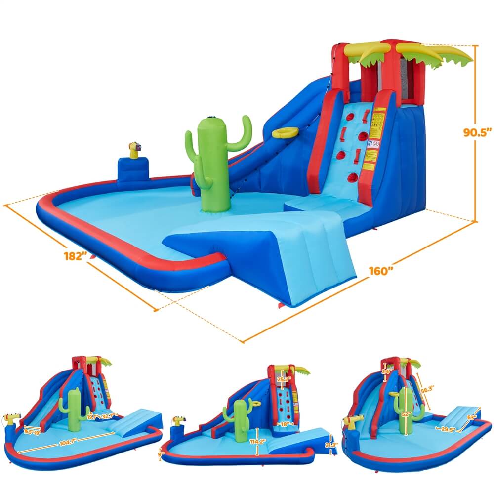 Yaheetech Inflatable Water Slide for Kids Aged 3-10 - Image 3