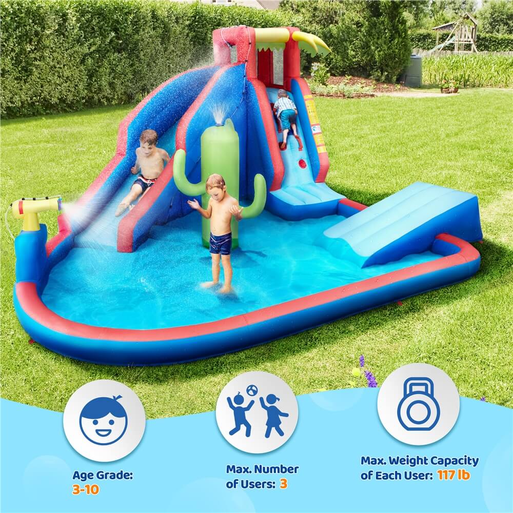 Yaheetech Inflatable Water Slide for Kids Aged 3-10 - Image 6