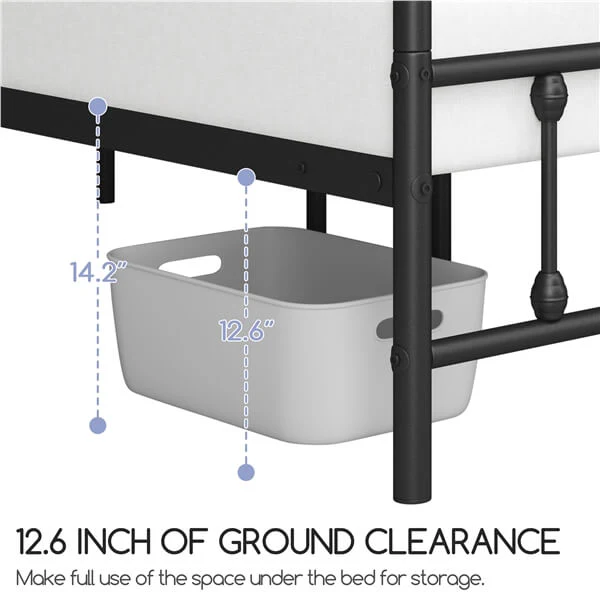 Yaheetech Iron Bed Frame - Image 17