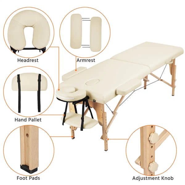 Yaheetech Massage Table Lash Bed - Image 5