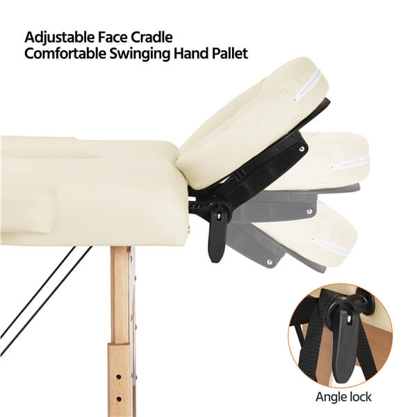 Yaheetech Massage Table Lash Bed - Image 6