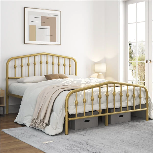Yaheetech Metal Bed Frame Metal Platform Bed - Image 19