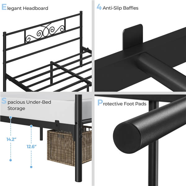 Yaheetech Metal Bed Frame - Image 9