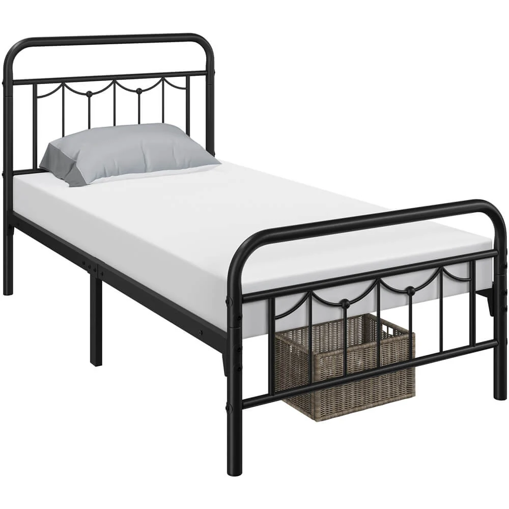 Yaheetech Metal Bed Frame with Headboard and Footboard - Image 15