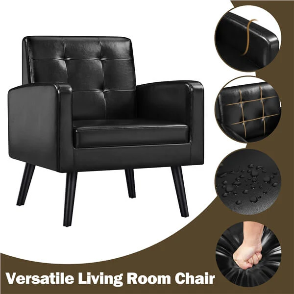 Yaheetech Mid-Century Accent Chair - Image 9