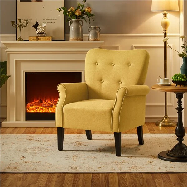 Yaheetech Mid Century Accent Sofa Chair - Image 7