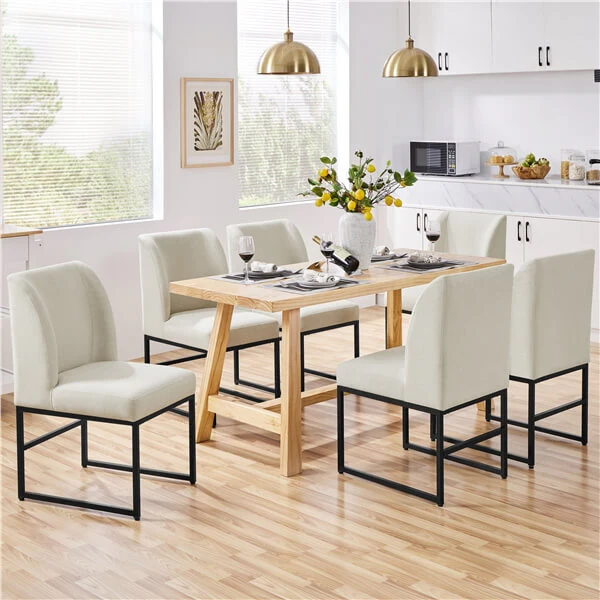 Yaheetech Modern Dining Room Chairs Stylish Kitchen Chairs - Image 10