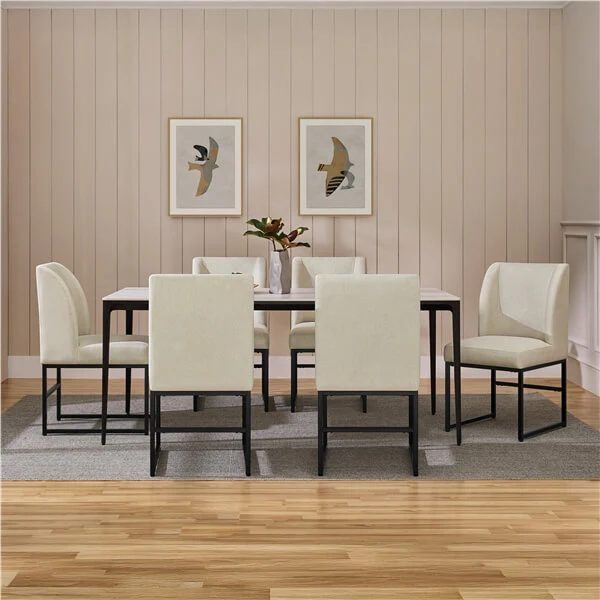Yaheetech Modern Dining Room Chairs Stylish Kitchen Chairs - Image 9