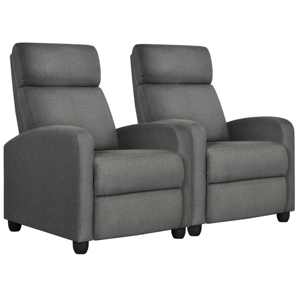 Yaheetech Modern Fabric Recliner Chair - Image 18