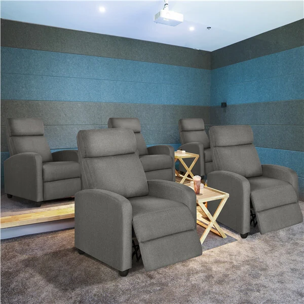 Yaheetech Modern Fabric Recliner Chair - Image 21