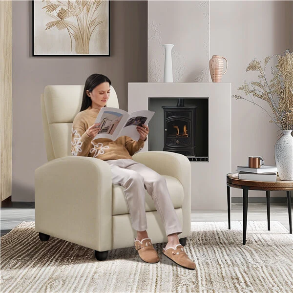 Yaheetech Modern Fabric Recliner Chair - Image 5