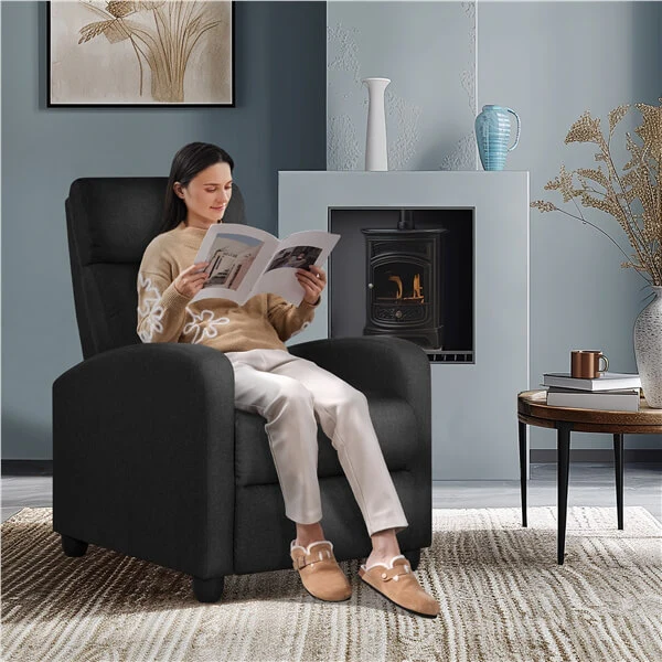 Yaheetech Modern Fabric Recliner Chair - Image 9