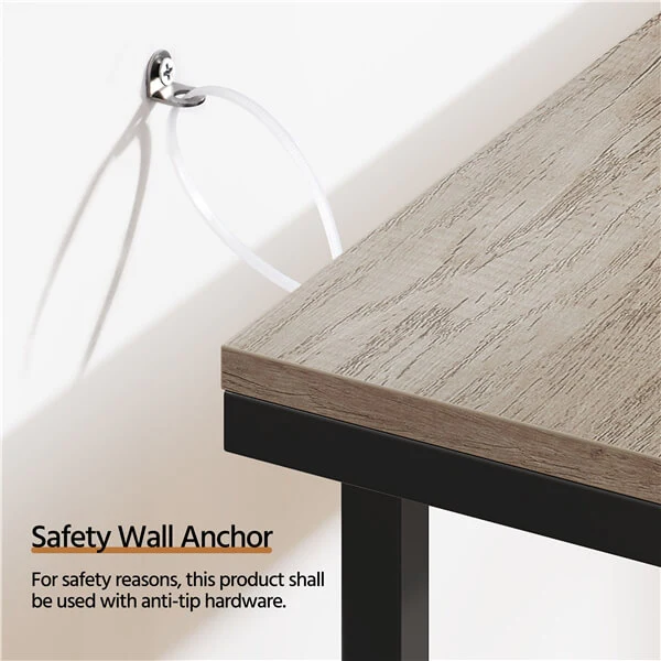 Yaheetech Narrow Console Table with Sturdy Metal Frame - Image 8