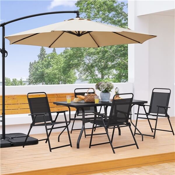 Yaheetech Outdoor Folding Patio Chairs Set of 4 - Image 12