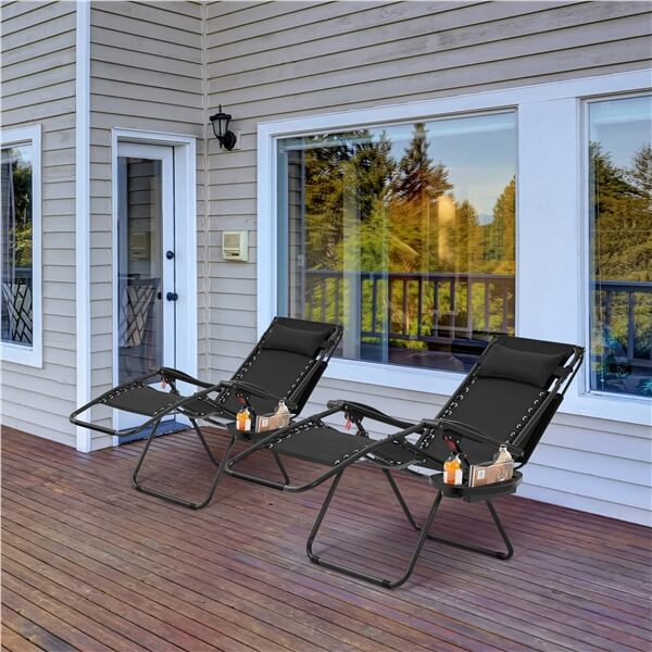 Yaheetech Outdoor Zero Gravity Chair - Image 14