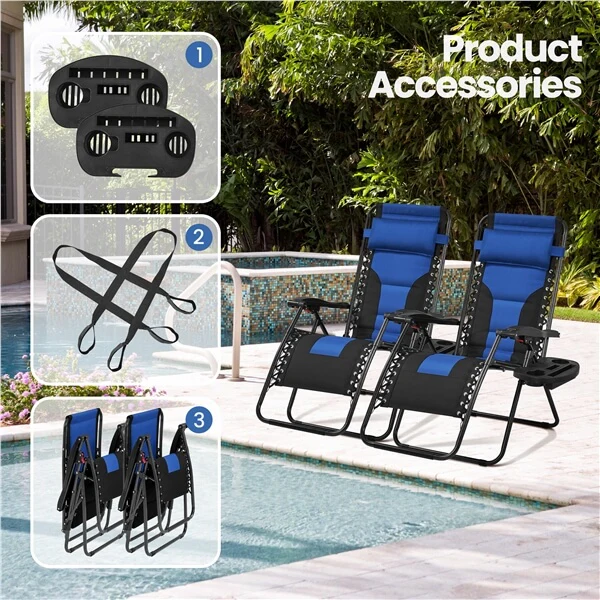 Yaheetech Padded Zero Gravity Recliner - Image 12