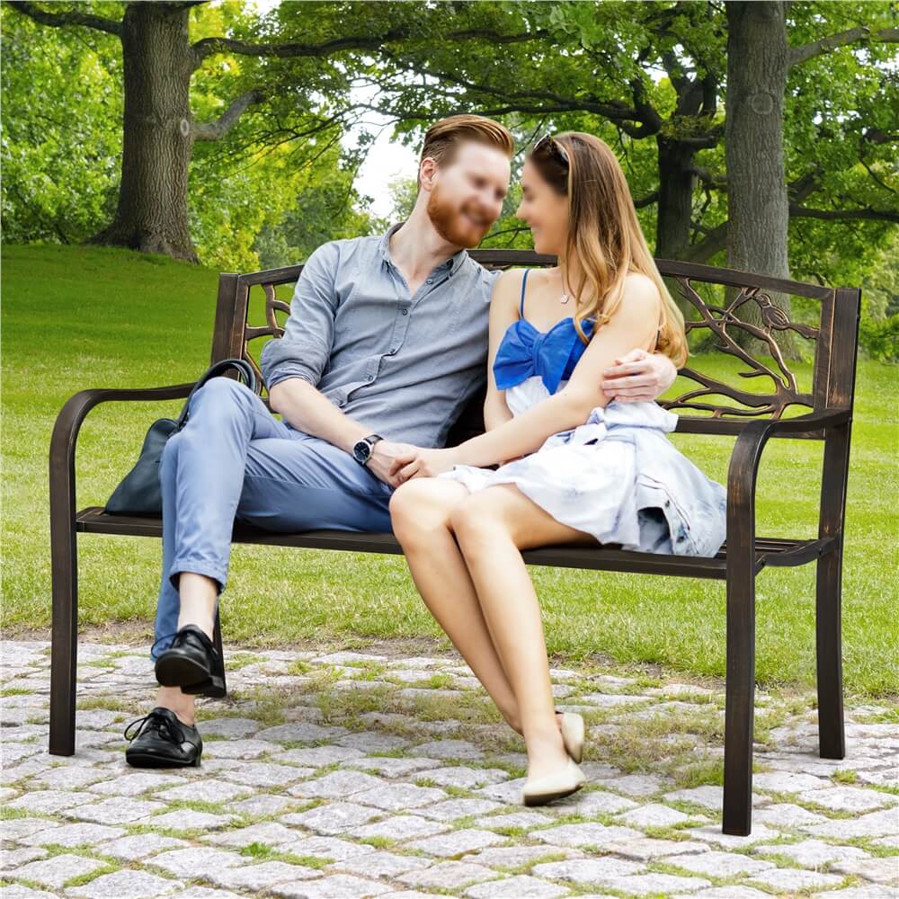 Yaheetech Patio Garden Bench - Image 7