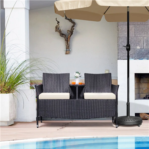 Yaheetech Patio Loveseat - Image 11