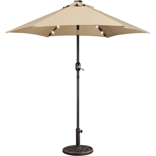 Yaheetech 7.5FT Solar Powered Patio Umbrella - Image 10
