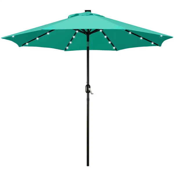 Yaheetech 9FT Solar Powered Patio Umbrella - Image 10