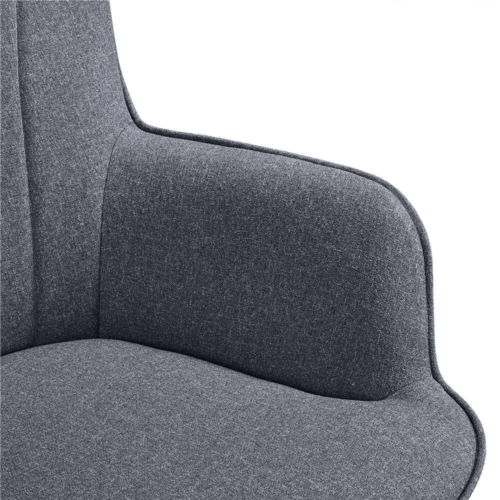 Yaheetech Pleated Fabric Armchair - Image 6