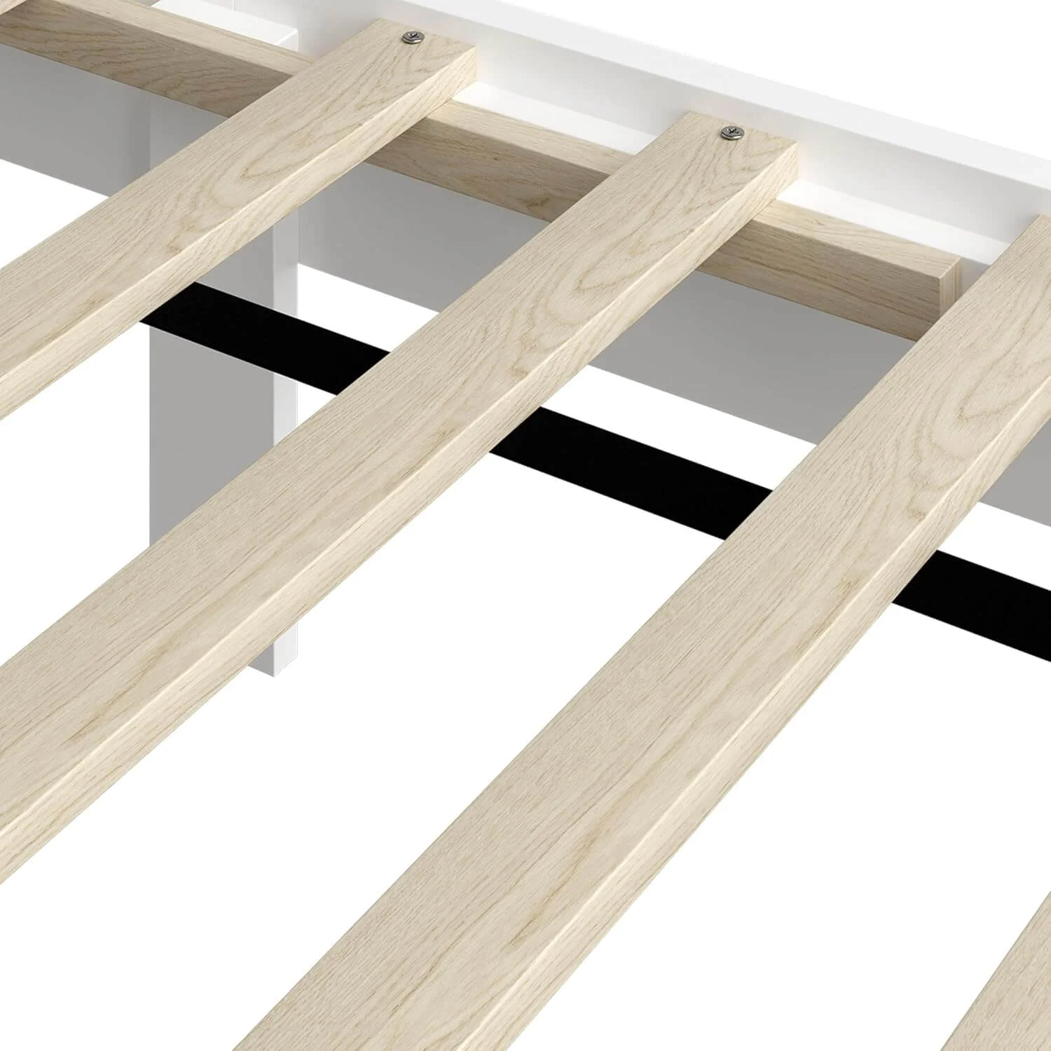 Yaheetech Queen Farmhouse Wood Bed Platform - Image 9
