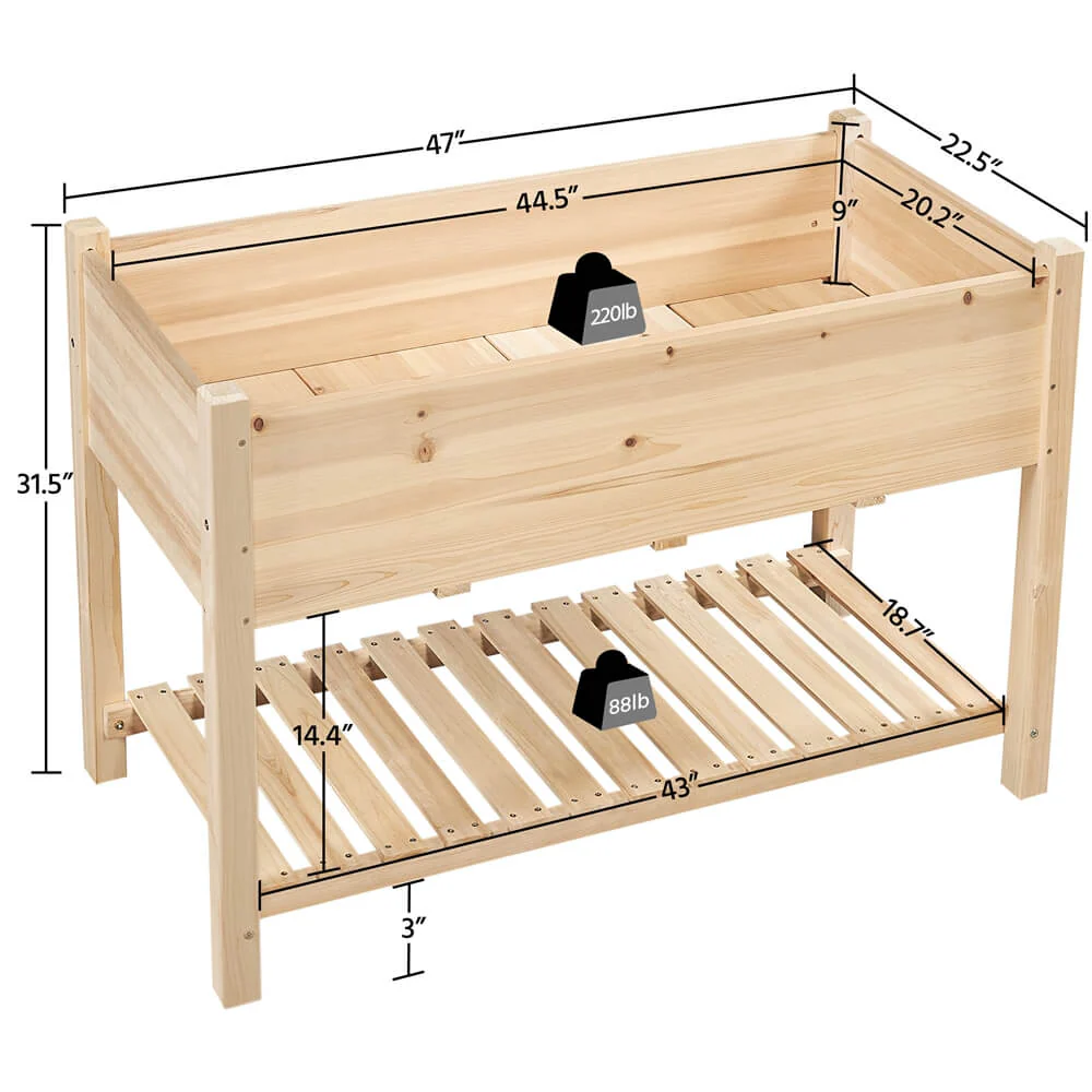 Yaheetech Raised Garden Bed - Image 3