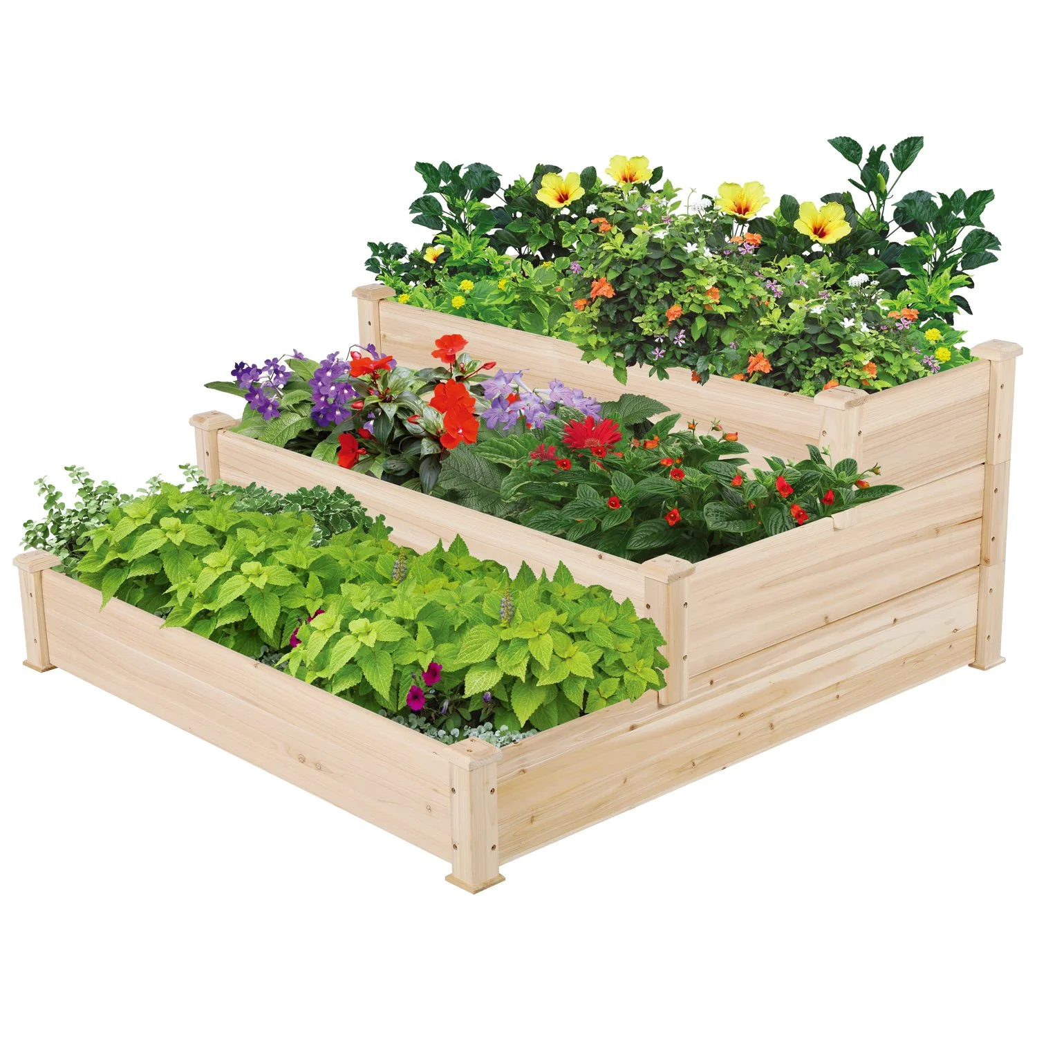 Yaheetech 3 Tier Raised Garden Bed - Image 5