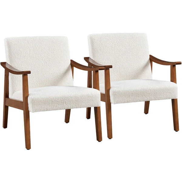 Yaheetech Reading Leisure Chair with High Back for Living Room - Image 2