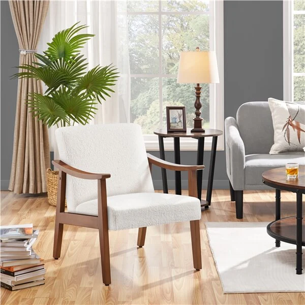 Yaheetech Fabric Accent Chair