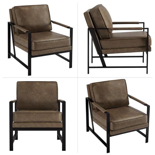 Yaheetech Retro Leisure Accent Chair - Image 6