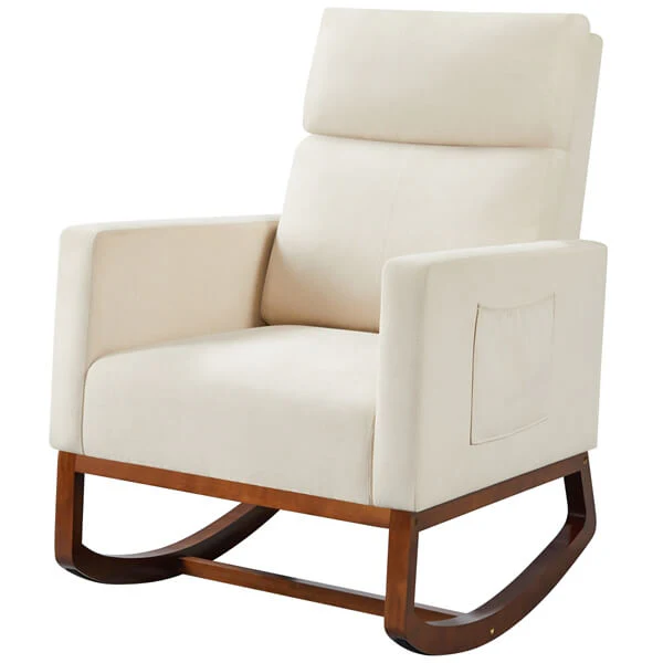 Yaheetech Rocking Accent Chair - Image 3
