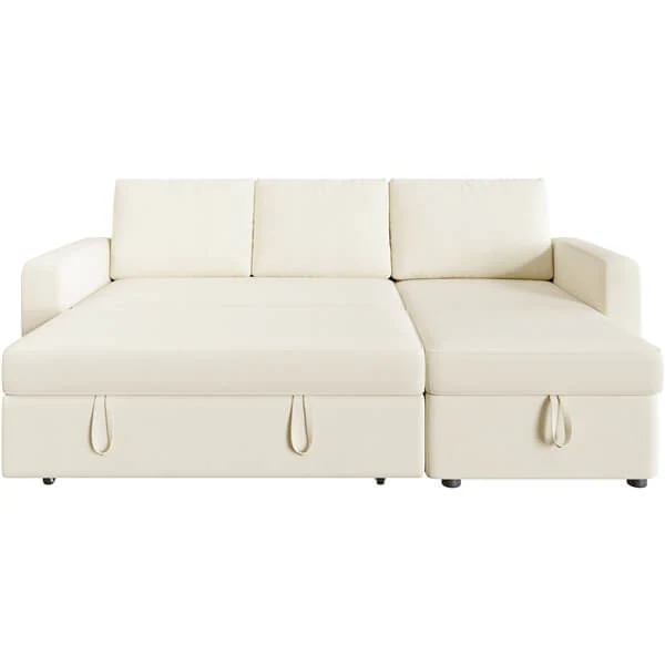 Yaheetech Sectional Sofa L-Shaped Sofa Couch Bed