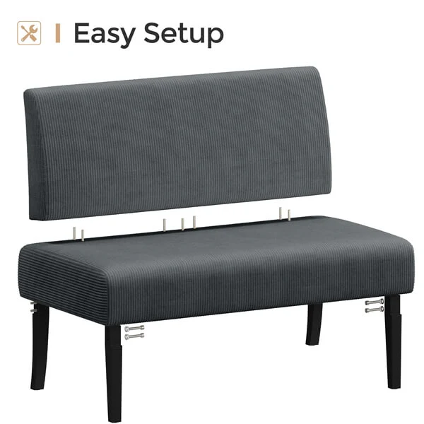 Yaheetech Small Comfy Sofa Mini Loveseat Sofa - Image 8