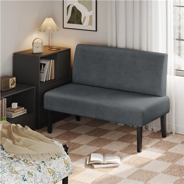 Yaheetech Small Comfy Sofa Mini Loveseat Sofa - Image 9