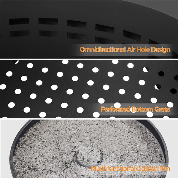 Yaheetech Smokeless Fire Pit for Outdoor Garden Patio Camping - Image 8