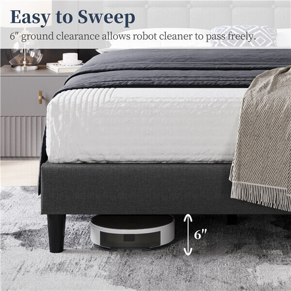 Yaheetech Upholstered Bed Frame - Image 19